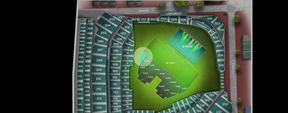 Seat view from Floor