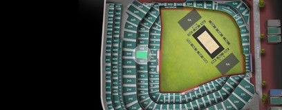 Seat view from Outfield Field Box