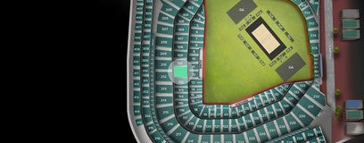 Seat view from Infield Field Box