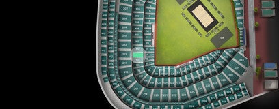 Seat view from Home Plate Field Box