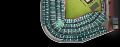 Seat view from Home Plate Field Box