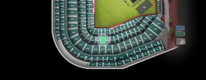 Seat view from Home Plate Field Box