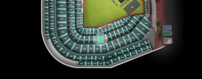 Seat view from Infield Field Box