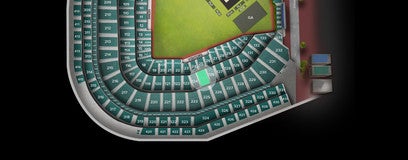 Seat view from Infield Field Box
