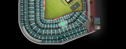 Seat view from Infield Field Box