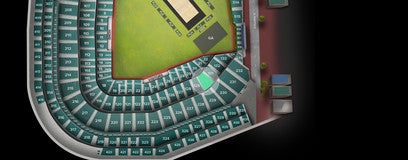 Seat view from Outfield Field Box