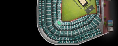 Seat view from Dugout Box