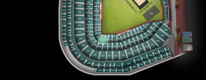 Seat view from Dugout Box
