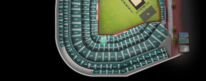 Seat view from Dugout Box