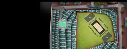 Seat view from Outfield Terrace