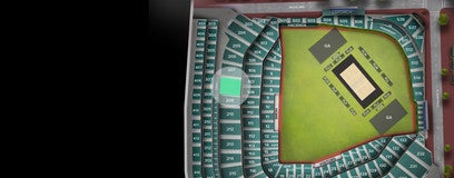 Seat view from Outfield Terrace