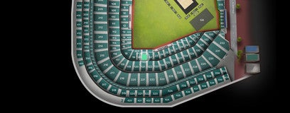 Seat view from Dugout Box