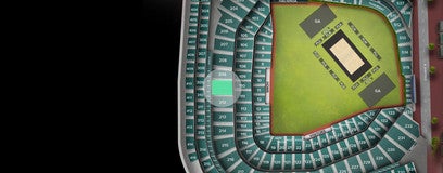 Seat view from Infield Terrace