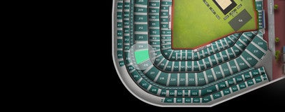 Seat view from Infield Terrace