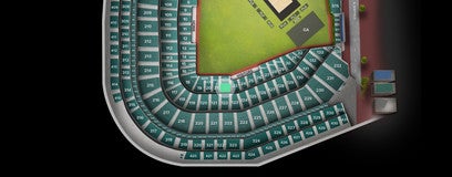 Seat view from Dugout Box