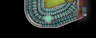 Seat view from Infield Terrace