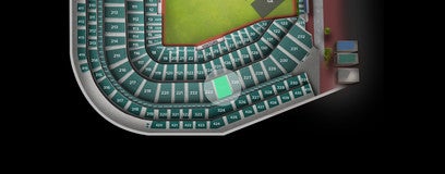 Seat view from Infield Terrace