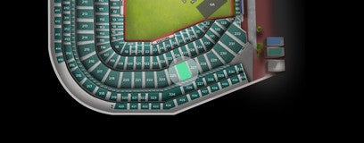 Seat view from Infield Terrace