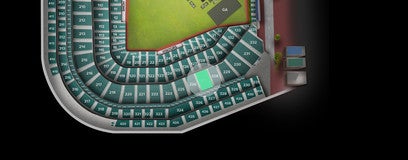 Seat view from Outfield Terrace