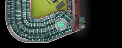 Seat view from Outfield Terrace