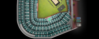 Seat view from Infield Club Box