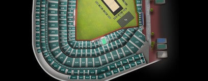 Seat view from Infield Club Box
