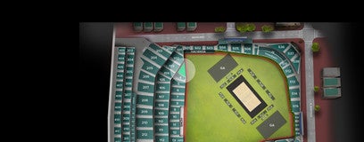 Seat view from Outfield Club Box