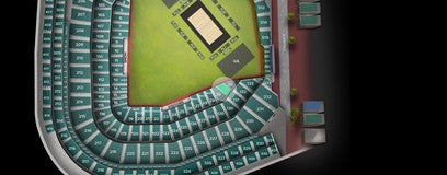 Seat view from Outfield Club Box