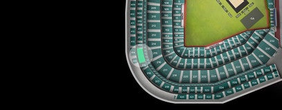 Seat view from Upper Box Infield