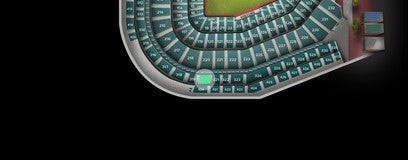 Seat view from Upper Box Infield