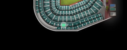 Seat view from Upper Box Infield
