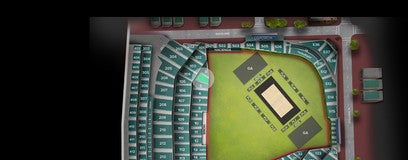 Seat view from Outfield Club Box
