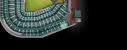 Seat view from Upper Box Outfield