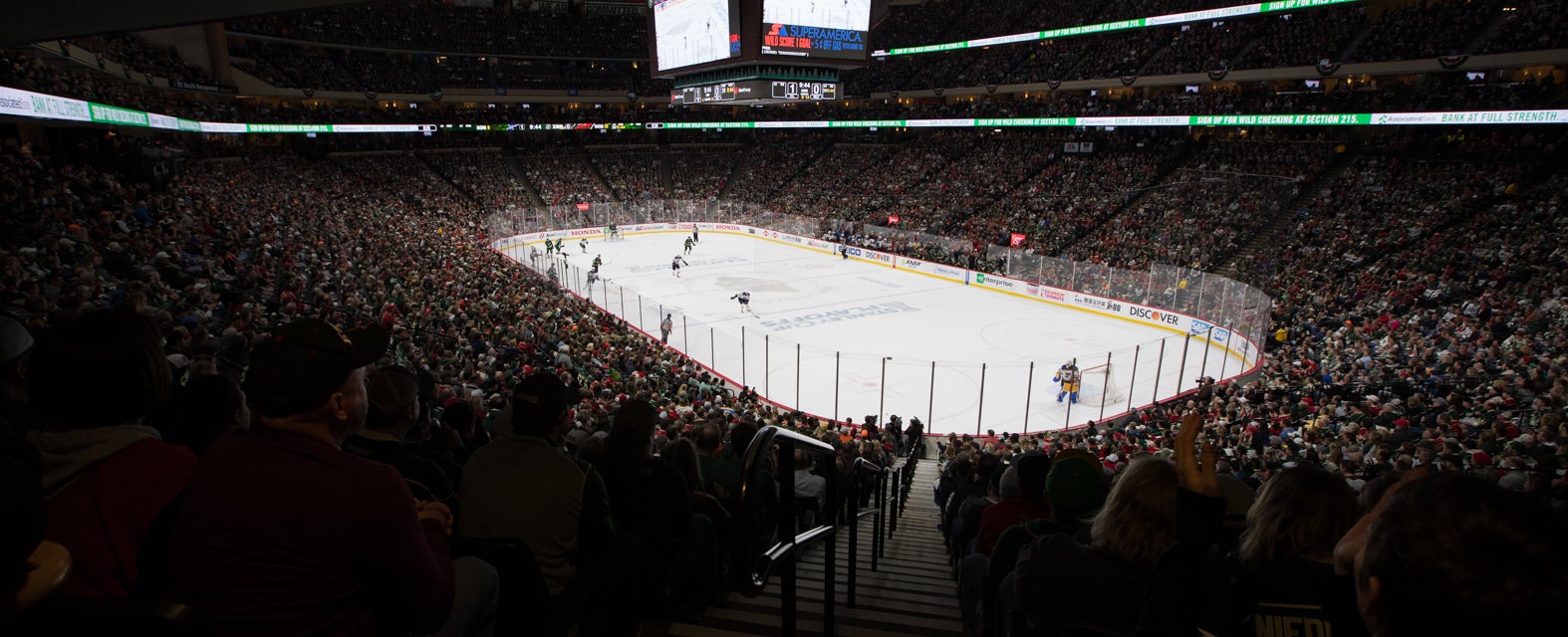 Seat view from Lower Level SRO