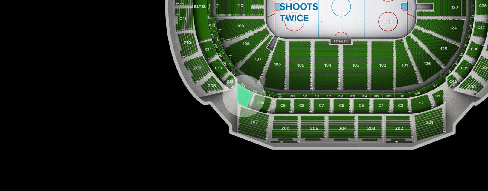 Seat view from St Paul Club Side