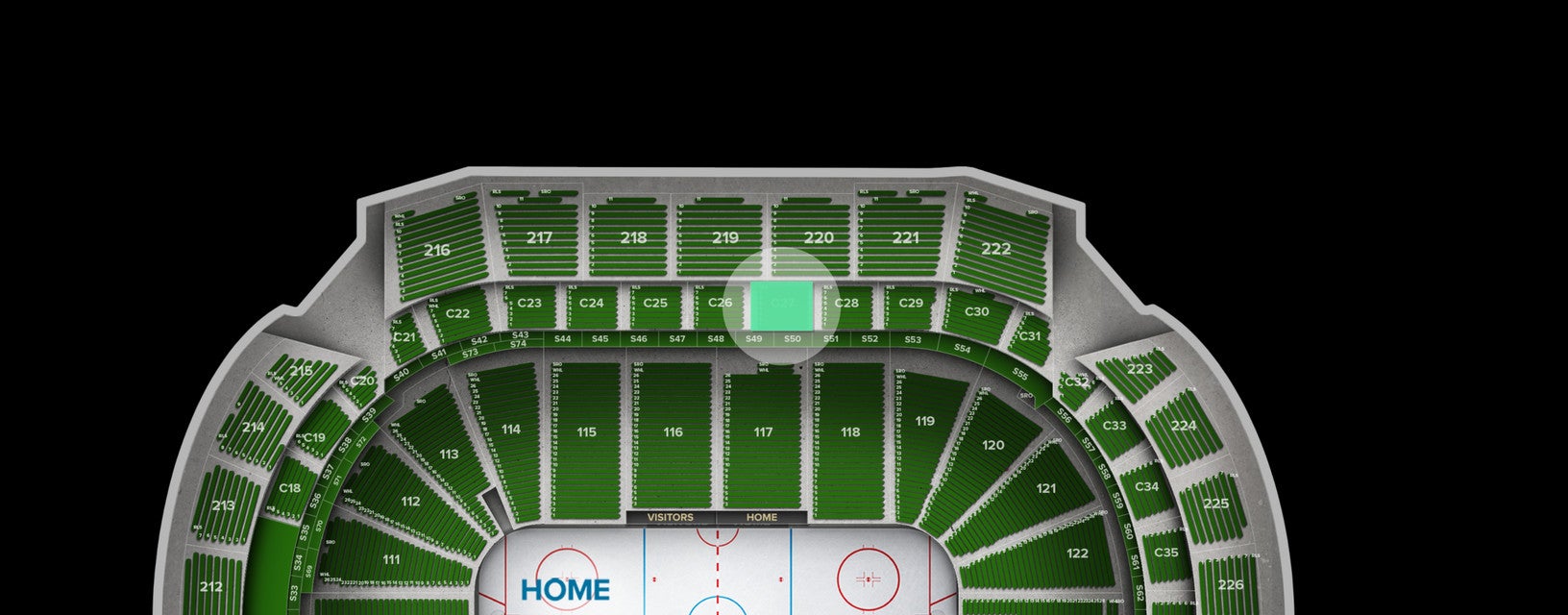 Seat view from St Paul Club Side