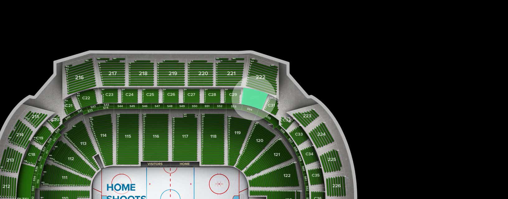 Seat view from St Paul Club Side