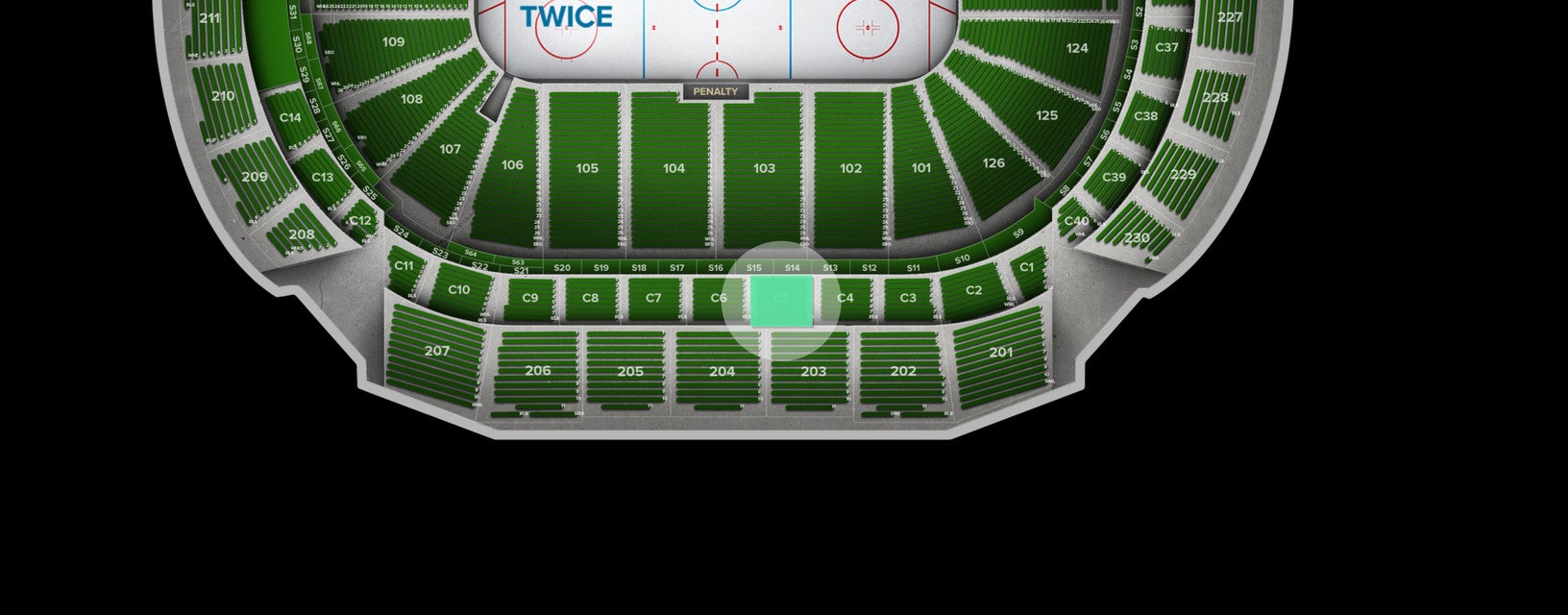 Seat view from St Paul Club Side