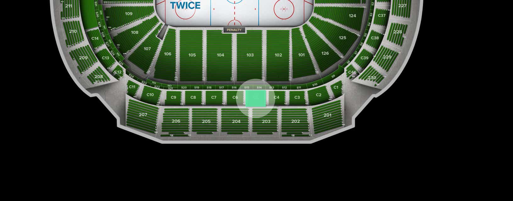 Seat view from St Paul Club Side