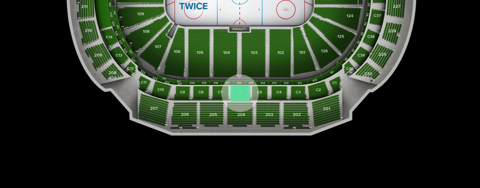 Seat view from St Paul Club Side