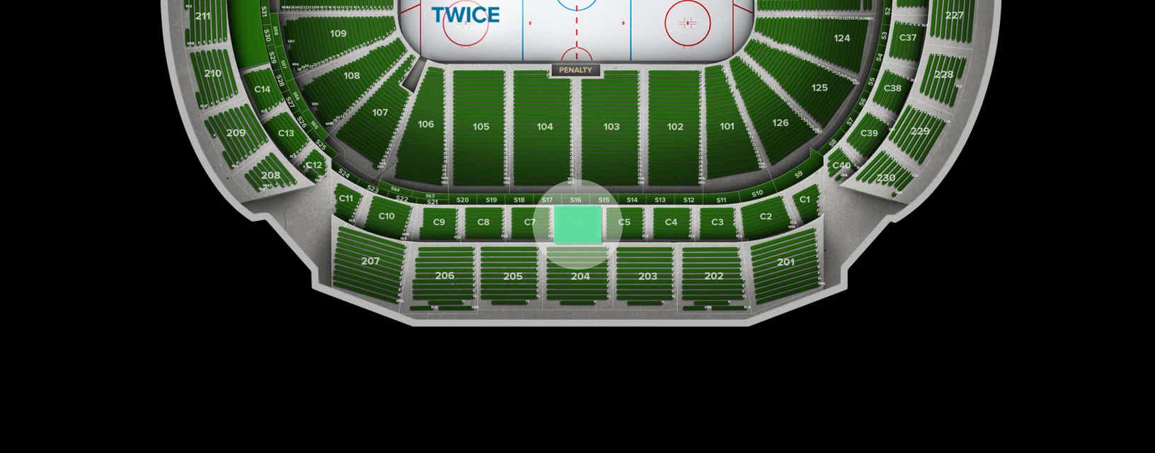 Seat view from St Paul Club Side