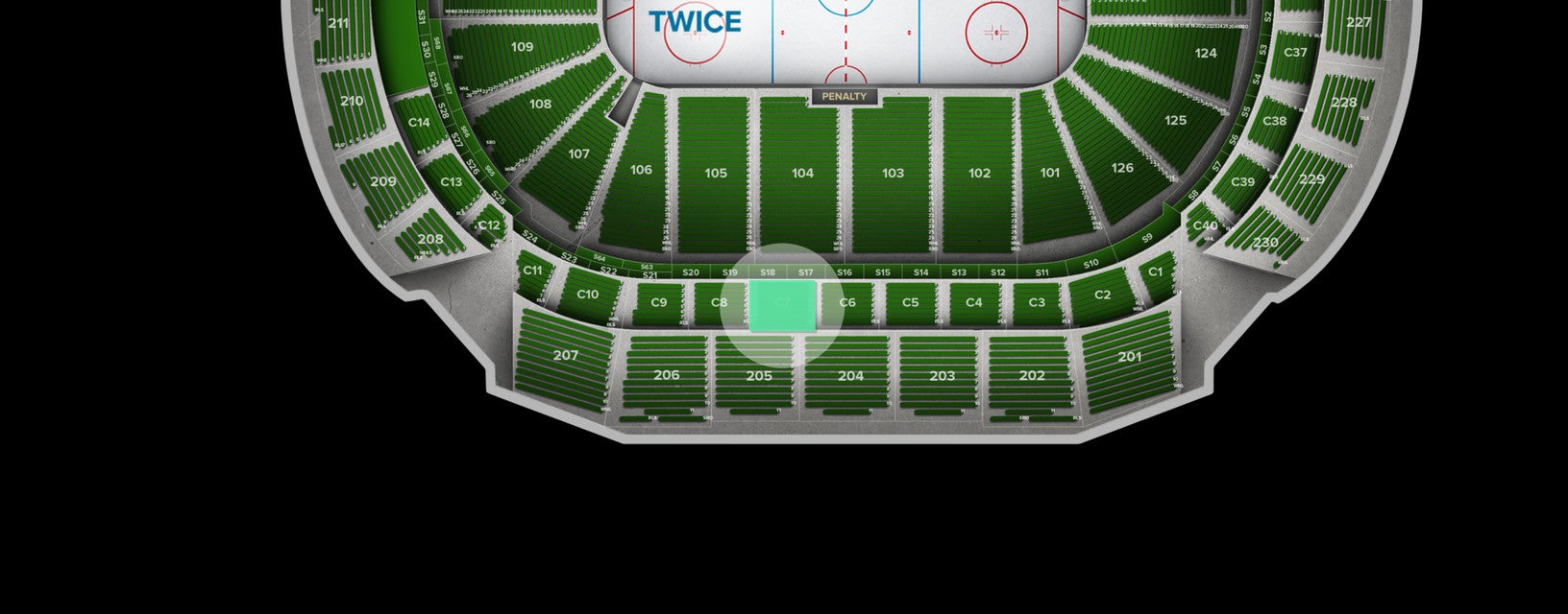Seat view from St Paul Club Side
