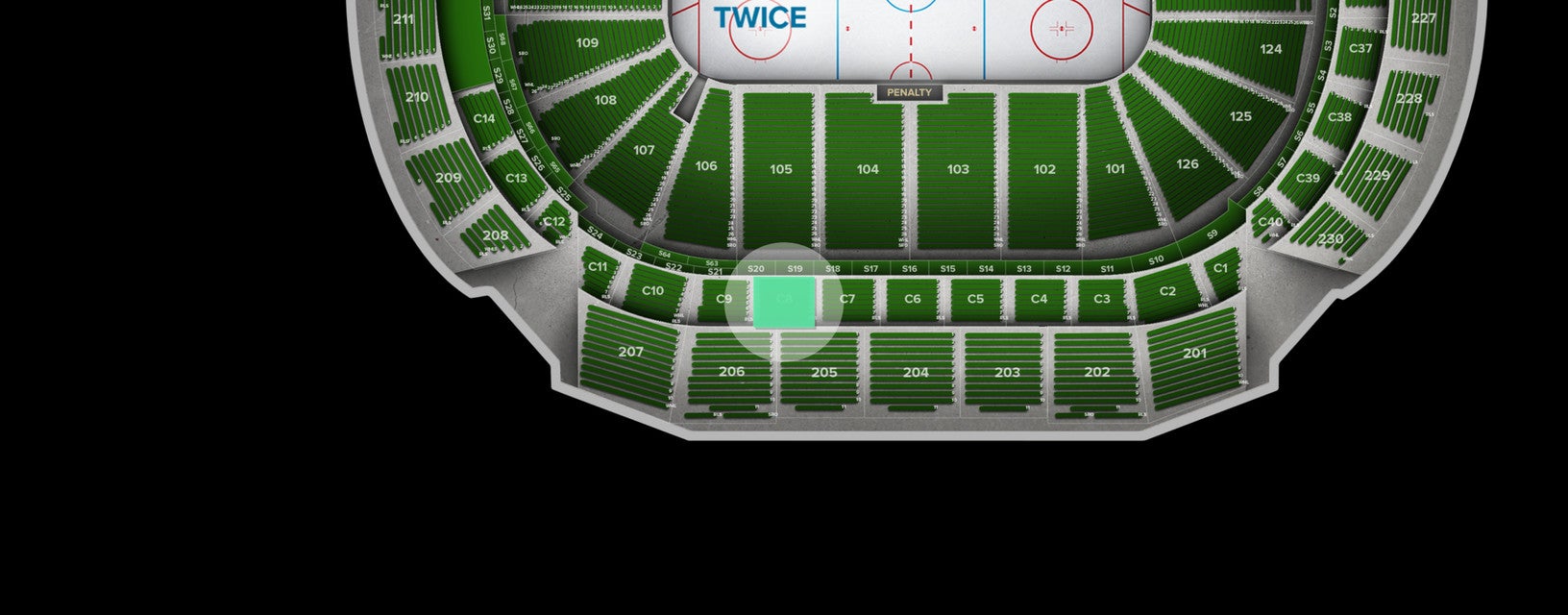 Seat view from St Paul Club Side