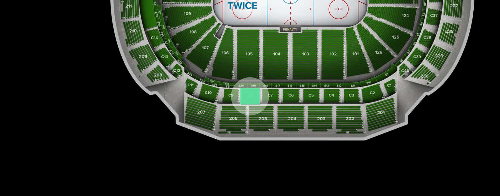 Seat view from St Paul Club Side