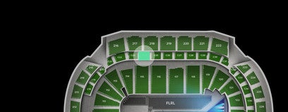 Seat view from Club