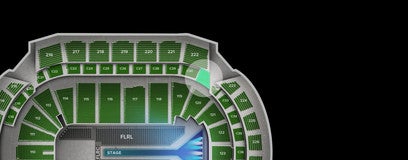 Seat view from Club