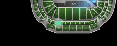 Seat view from Club