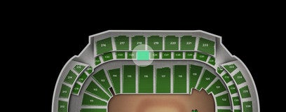 Seat view from Club