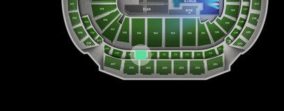 Seat view from Club