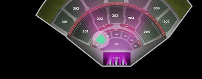 Seat view from Lower